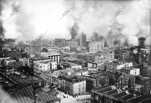 Un testigo del terremoto que arras San Francisco en 1906